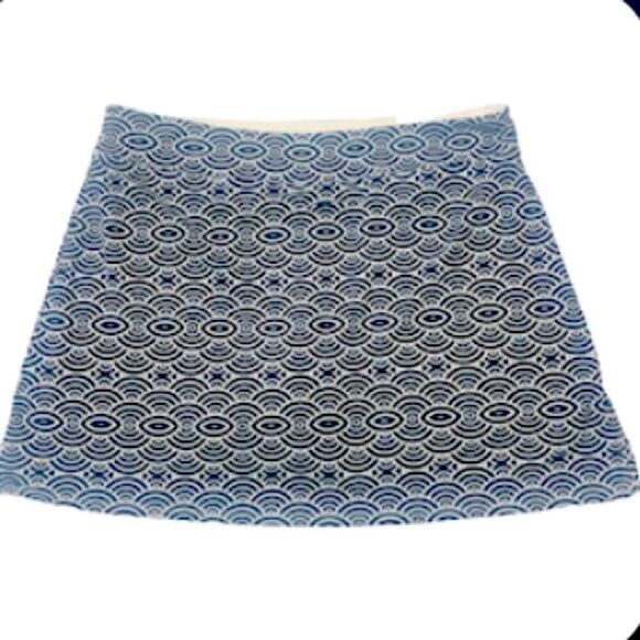 Tranquility Abstract Geometric Pull On Stretching Golf Tennis Skirt Skort - Picture 1 of 7
